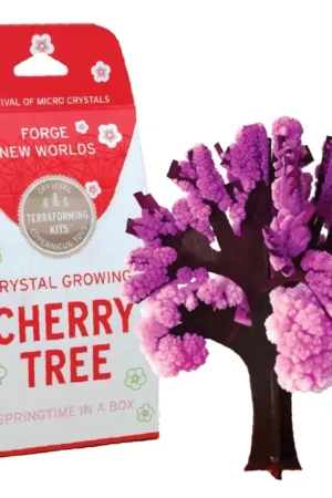 Crystal growing cherry tree Crystal growing cherry tree